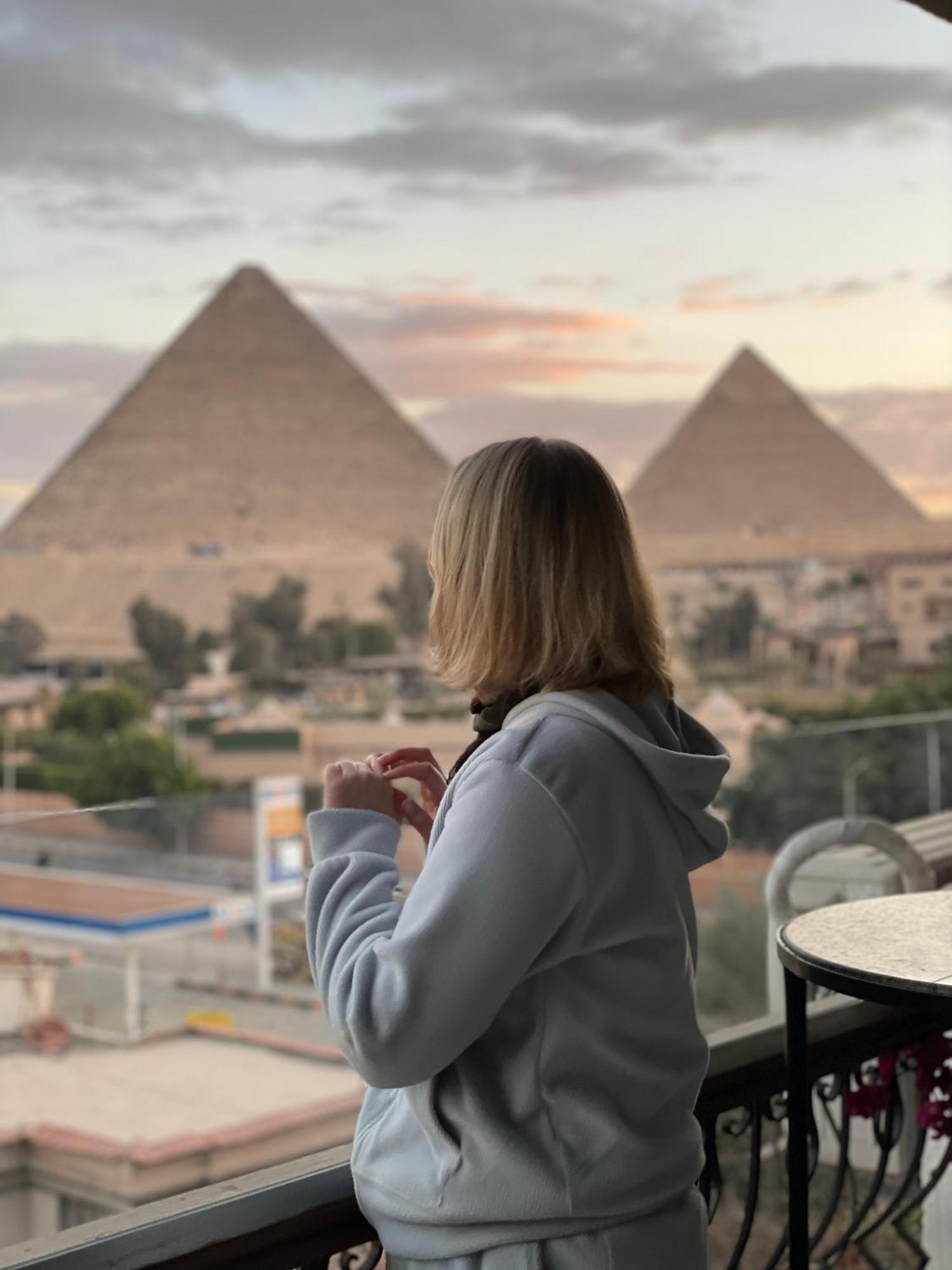 Unique Pyramids View Inn Kafret el-Gabal Extérieur photo