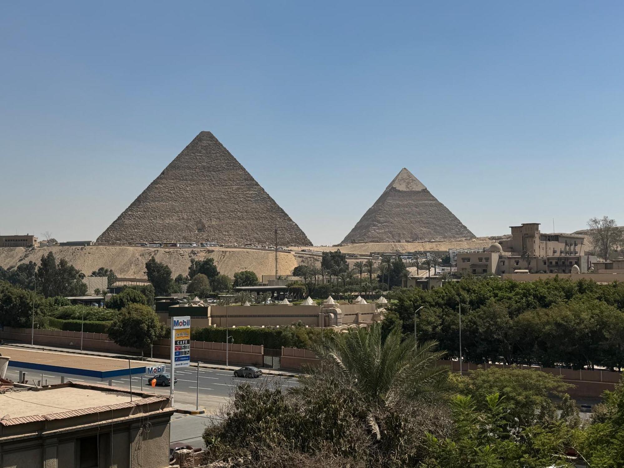 Unique Pyramids View Inn Kafret el-Gabal Extérieur photo