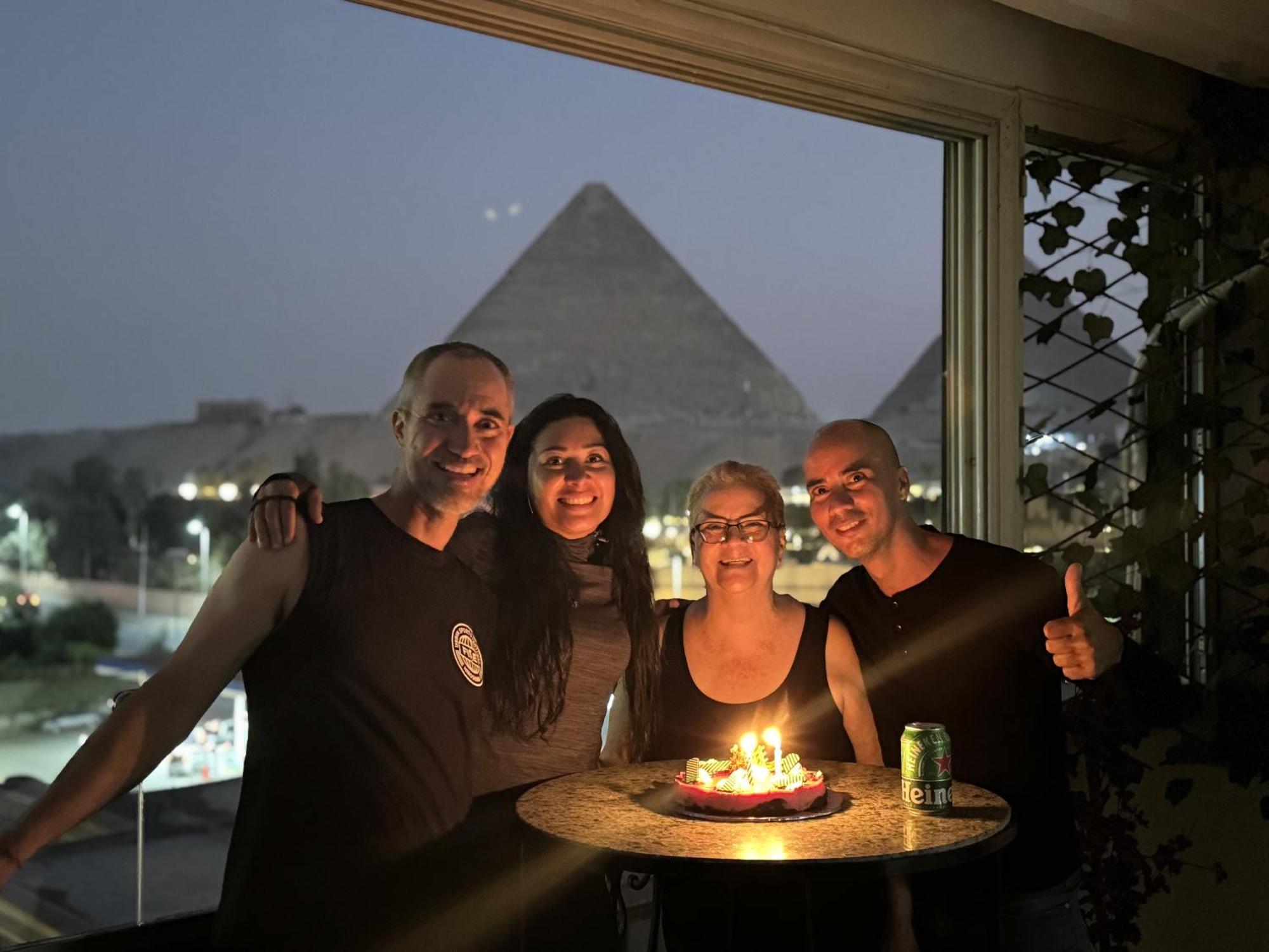 Unique Pyramids View Inn Kafret el-Gabal Extérieur photo