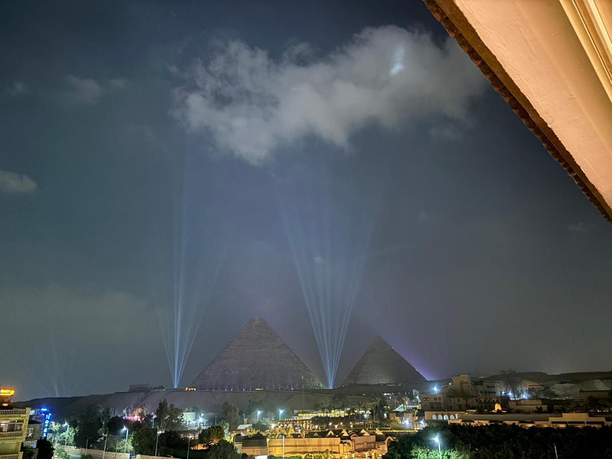 Unique Pyramids View Inn Kafret el-Gabal Extérieur photo